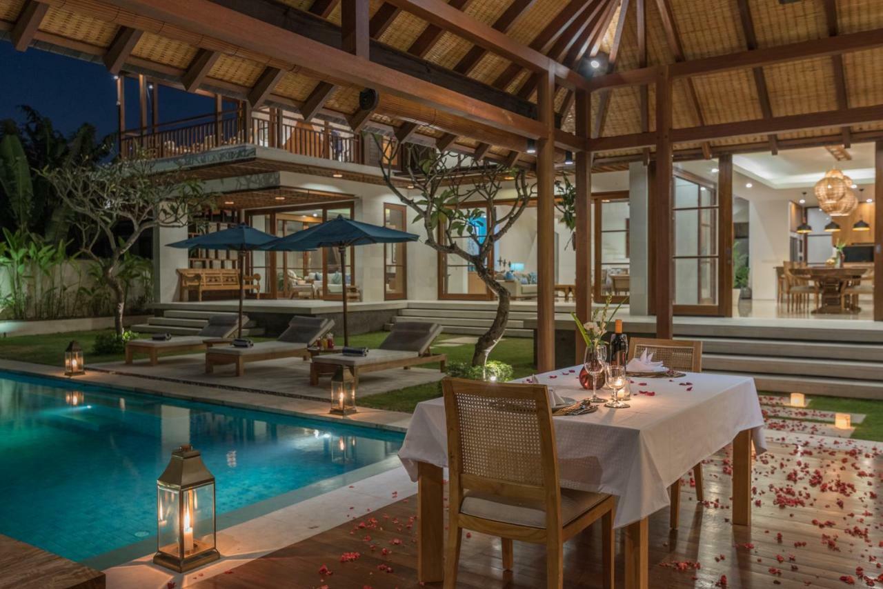 Villa Rusa Biru - Modern Villa With Private Pool And Cook In The Heart Of Berawa Canggu  Exterior photo